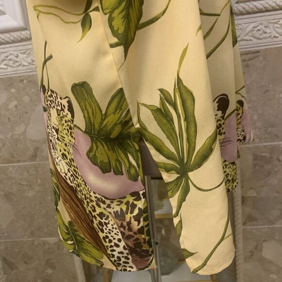 Borcellini. Size 24W. Duster Kimono Style. Short Sleeve. Lagenlook. B99 - Picture 6 of 8